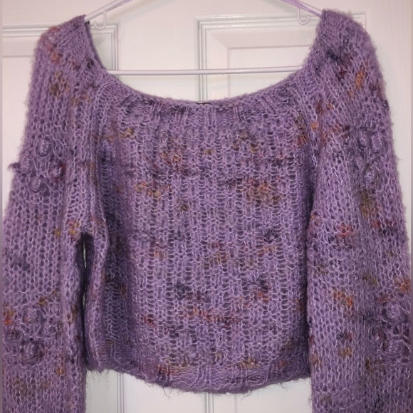 Free People cropped sweater (S) - Picture 3 of 11